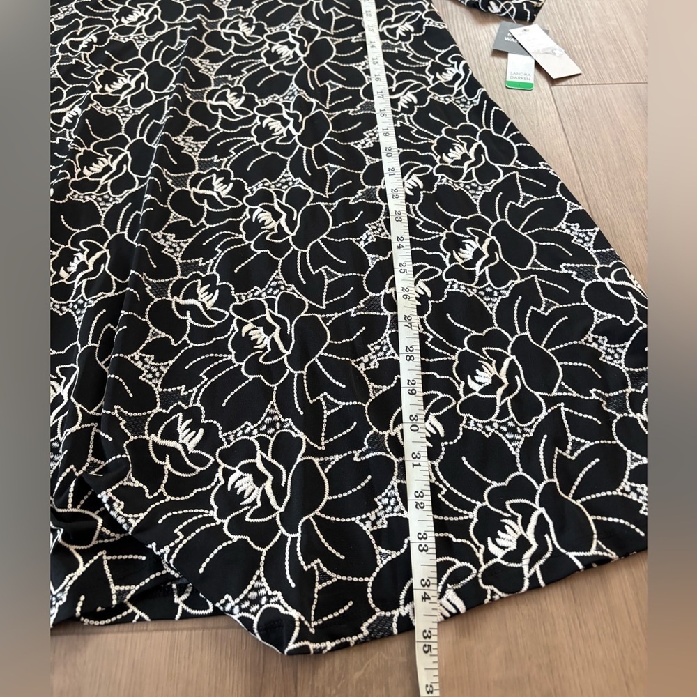 NWT Puff Sleeve Floral Swing Mini Dress - Picture 7 of 8